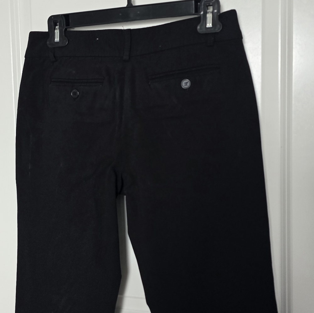 XOXO Black Dress‎ Pants Slacks 5/6 Straight Leg - Picture 5 of 7